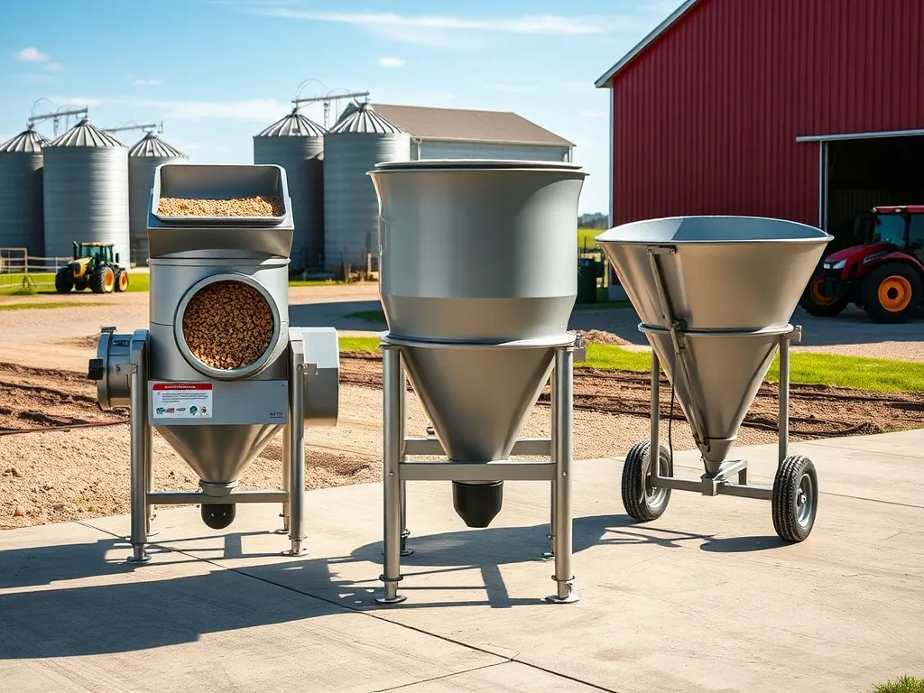 Rodzaje mieszalników pasz - przegląd i porównanie