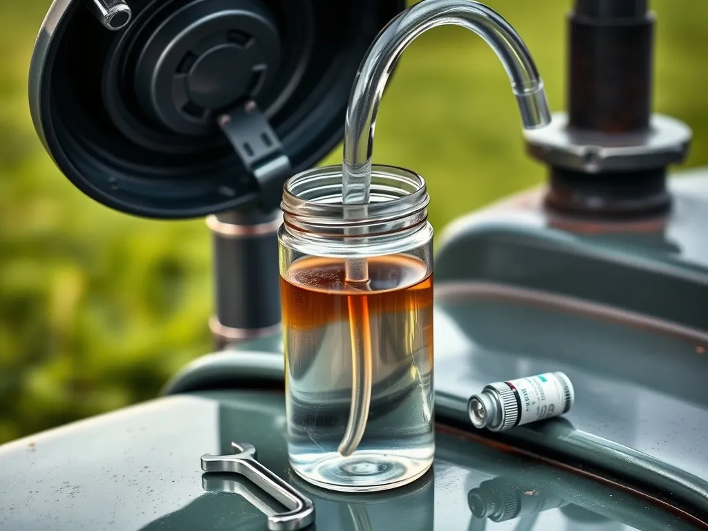 Jak usunąć wodę z baku ciągnika? Proste i skuteczne sposoby